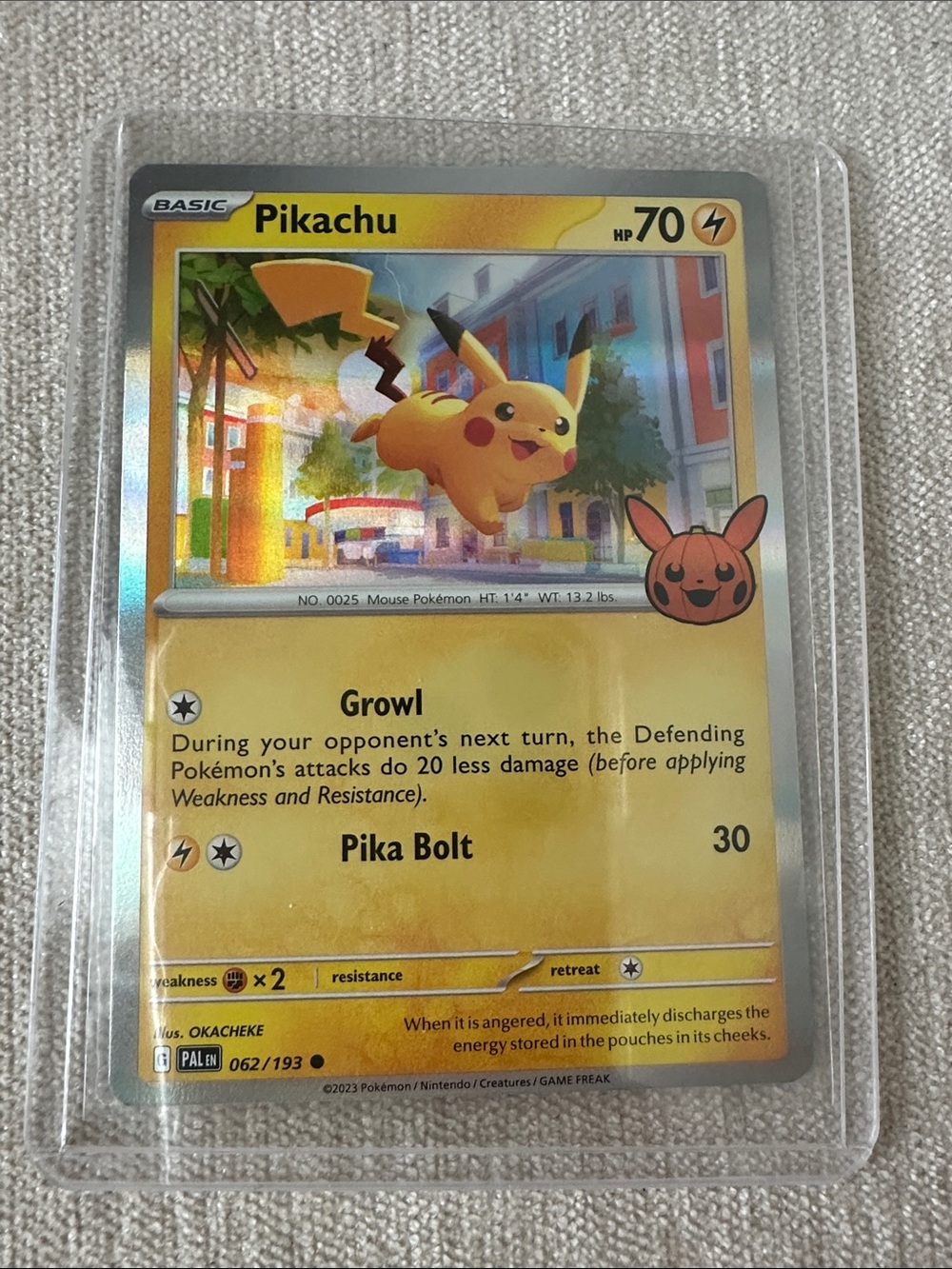 Pokémon Card - Pikachu